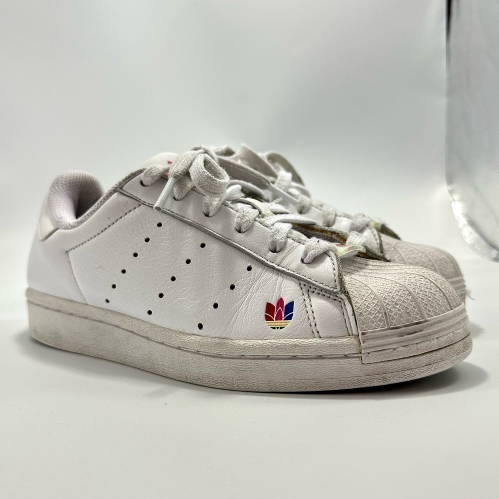 Adidas shell top superstar pure sneakers size 5